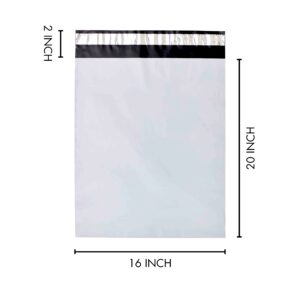 Courier Bags 50 Microns 16x20 Self Adhesive Poly Mailers Pack of 100