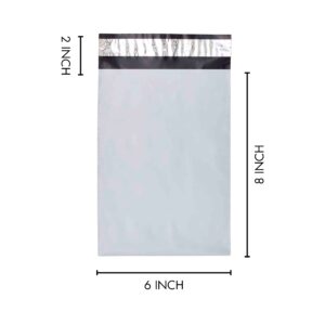 Courier Bags 50 Microns 6x8Self Adhesive Poly Mailers Pack of 100