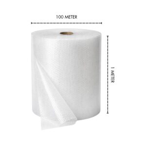 Bubble Wrap 1 Meter x 100 Meters 60 Microns Pack of 1
