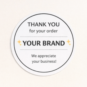 Customised Premium Stickers Pack of 500 Pieces