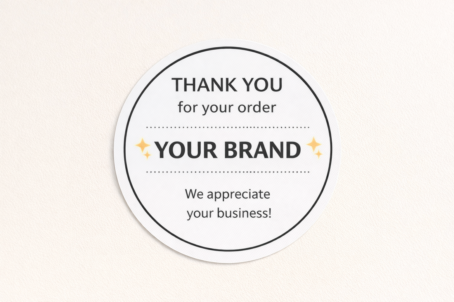 Customised Premium Stickers Pack of 500 Pieces